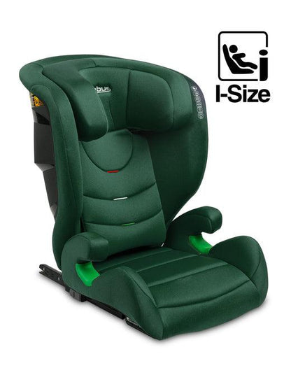 Nimbus car seat is an i-Size seat designed for older children with a height of 100 to 150 cm (corresponding to the age of approx. 4 to 12 years). It is mounted with car seat belts and IsoFix to ensure a safe journey for children, and the gently tilting backrest allows for optimal installation in various vehicles. A comfortable journey is guaranteed by the 11-step headrest adjustment and 2-step seat tilt adjustment. Nimbus allows you to detach the backrest, so you can also use it as a booster.