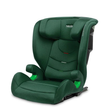 Nimbus car seat is an i-Size seat designed for older children with a height of 100 to 150 cm (corresponding to the age of approx. 4 to 12 years). It is mounted with car seat belts and IsoFix to ensure a safe journey for children, and the gently tilting backrest allows for optimal installation in various vehicles. A comfortable journey is guaranteed by the 11-step headrest adjustment and 2-step seat tilt adjustment. Nimbus allows you to detach the backrest, so you can also use it as a booster.