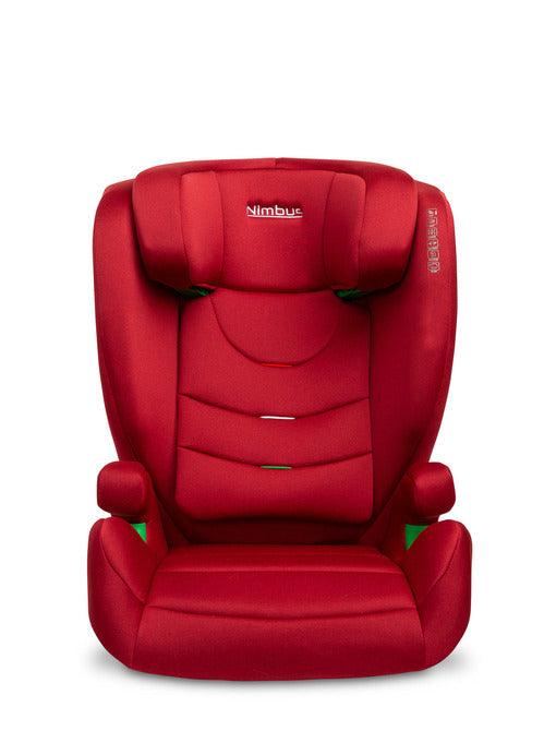 Nimbus car seat is an i-Size seat designed for older children with a height of 100 to 150 cm (corresponding to the age of approx. 4 to 12 years). It is mounted with car seat belts and IsoFix to ensure a safe journey for children, and the gently tilting backrest allows for optimal installation in various vehicles. A comfortable journey is guaranteed by the 11-step headrest adjustment and 2-step seat tilt adjustment. Nimbus allows you to detach the backrest, so you can also use it as a booster.