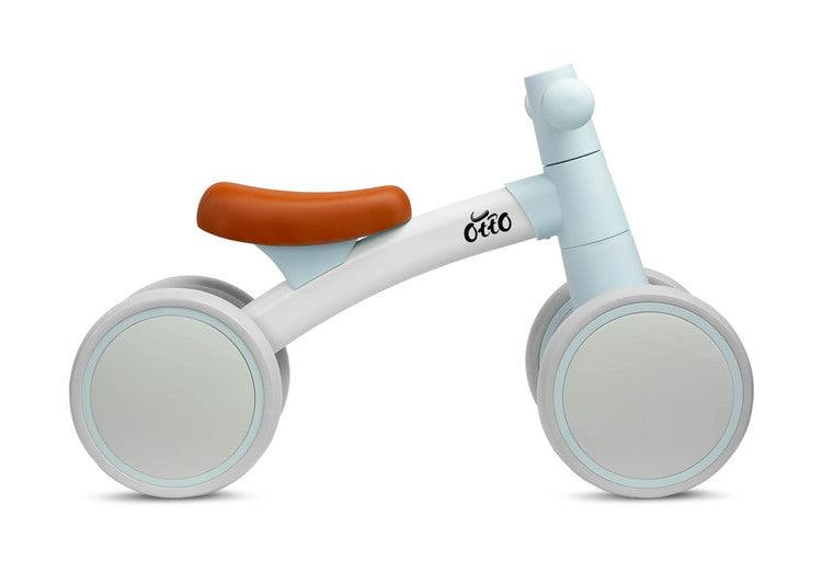 OTTO is a balance bike for the youngest, which will make learning to keep balance great fun on walks with their parents. Its metal frame ensures solidity of the structure, and the wheels made of flexible EVA foam guarantee driving comfort. OTTO is very easy to assemble, and its unusual appearance and interesting color scheme will catch the eye of every parent.
