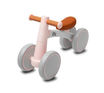 OTTO is a balance bike for the youngest, which will make learning to keep balance great fun on walks with their parents. Its metal frame ensures solidity of the structure, and the wheels made of flexible EVA foam guarantee driving comfort. OTTO is very easy to assemble, and its unusual appearance and interesting color scheme will catch the eye of every parent.