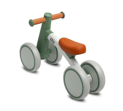 OTTO is a balance bike for the youngest, which will make learning to keep balance great fun on walks with their parents. Its metal frame ensures solidity of the structure, and the wheels made of flexible EVA foam guarantee driving comfort. OTTO is very easy to assemble, and its unusual appearance and interesting color scheme will catch the eye of every parent.
