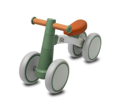 OTTO is a balance bike for the youngest, which will make learning to keep balance great fun on walks with their parents. Its metal frame ensures solidity of the structure, and the wheels made of flexible EVA foam guarantee driving comfort. OTTO is very easy to assemble, and its unusual appearance and interesting color scheme will catch the eye of every parent.