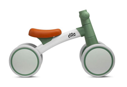 OTTO is a balance bike for the youngest, which will make learning to keep balance great fun on walks with their parents. Its metal frame ensures solidity of the structure, and the wheels made of flexible EVA foam guarantee driving comfort. OTTO is very easy to assemble, and its unusual appearance and interesting color scheme will catch the eye of every parent.
