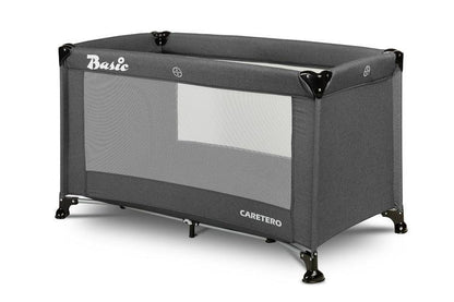Perfect product for parents who seek a lightweight (weighs less than 9 kg!), portable travel cot, that will serve well on the road and at home. Its simple, yet sturdy construction guarantees safe usage and reliability. Unique design and a great price are features that will appeal to each and every parent. The BASIC travel cot comes equipped with a mattress and a handy carrier bag.