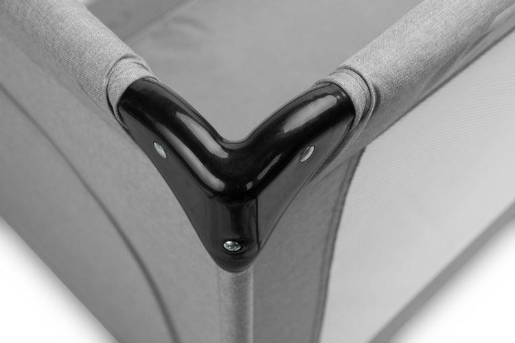 Perfect product for parents who seek a lightweight (weighs less than 9 kg!), portable travel cot, that will serve well on the road and at home. Its simple, yet sturdy construction guarantees safe usage and reliability. Unique design and a great price are features that will appeal to each and every parent. The BASIC travel cot comes equipped with a mattress and a handy carrier bag.