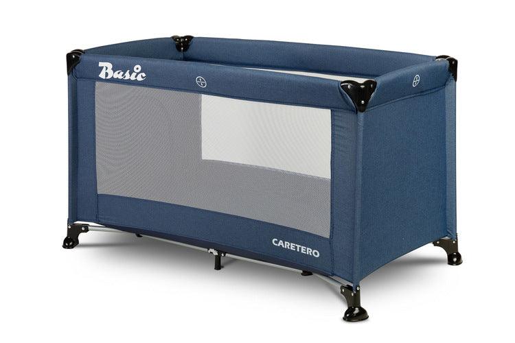 Perfect product for parents who seek a lightweight (weighs less than 9 kg!), portable travel cot, that will serve well on the road and at home. Its simple, yet sturdy construction guarantees safe usage and reliability. Unique design and a great price are features that will appeal to each and every parent. The BASIC travel cot comes equipped with a mattress and a handy carrier bag.