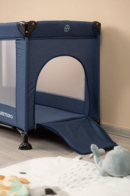 Perfect product for parents who seek a lightweight (weighs less than 9 kg!), portable travel cot, that will serve well on the road and at home. Its simple, yet sturdy construction guarantees safe usage and reliability. Unique design and a great price are features that will appeal to each and every parent. The BASIC travel cot comes equipped with a mattress and a handy carrier bag.