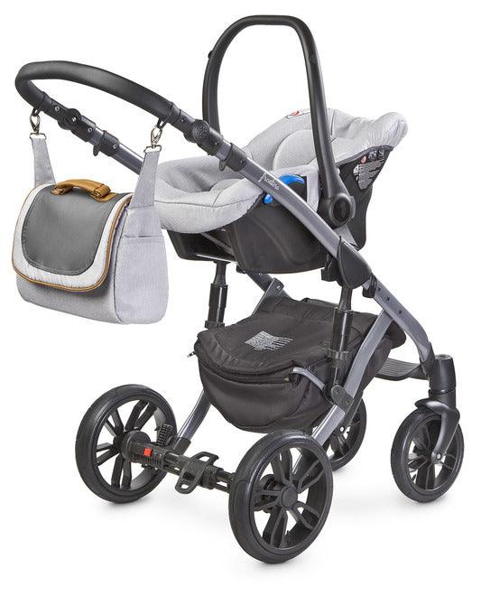 The Musca car seat is a perfect complementation of our Camini travel systems. Lightweight and can be easily installed in the car or on the stroller frame. Whenever you need to make a trip with your child, a car seat/stroller frame combo is the best option for you and your child. The Musca car seat can be used through your baby’s first year of life (until exceeding 10 kg of weight). You will always transport your child rearward-facing which is the safest option. Complies with the European norm ECE R44/04.