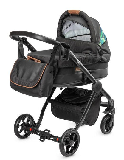 Yuna is a compact and stylish 2in1 stroller that meets the requirements of modern parents. Allows you to flexibly respond to parent's expectations and the latest trends. The best-class materials, manual production and full compliance with the European standard EN 1888. Strollers are designed with the participation of parents and experienced specialists. Our goal is to create products that are pleasant and comfortable to use. The most fashionable colors, fabrics and attention to the smallest details. 