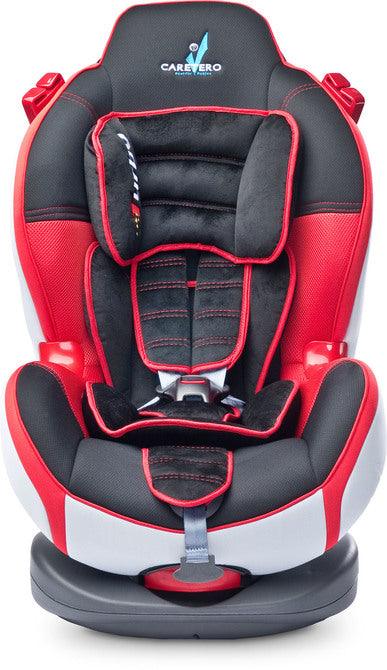 Caretero SPORT TURBO guarantees the safety of your child during every trip. It is made of high quality materials, friendly to the child and easy to keep clean. Its attractive design and original colour, competitive price are some undeniable advantages of this model. Car seat for a child weight from 9-25 kg (groups I and II). New type of upholstery made of two types of mesh fabric and delicate velour, integrated headrest for additional safety and comfort, shoulder belts covered with a anti-skid material