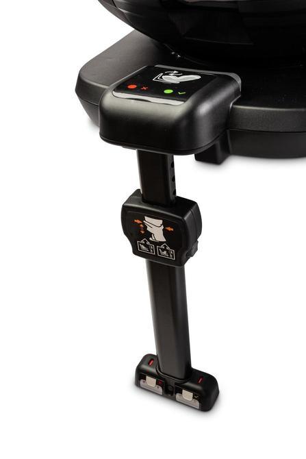 Twisty car seat to ensures safety in accordance with the ECE R129 approval standard, known as i-Size. Designed for comfort of small passengers and as long as possible travel rearward facing. This increases their safety and reduces the risk of injury. Children weighing max. 18 kg and height up to 105 cm.The Twisty seat is made of a soft-touch fabric. It has a set of inserts (including the headrest), which provides the ideal travel comfort for the babies and can be easily adapted to the growing child.