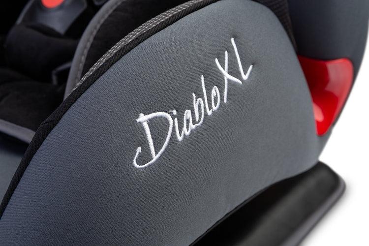 The DiabloXL car seat is one of the most popular Caretero designs. It combines modern elegance with high-quality workmanship and solutions that guarantee safety. It is worth emphasizing that the 5-point belts are equipped with a buckle of the Swedish brand Holmbergs®. Durable construction made of high-quality materials ensures long and comfortable use. Material with breathable properties, which significantly increases the comfort of travel.