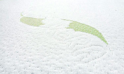 MEMORY ALOE VERA 120 x 60 cm, thermo elastic Foam-Coconut Mattress, 12 cm thick, two-sided and four-layered mattress using space technology. Thermo elastic/ memory foam is an advanced type of mattresses filling. It adapts to the shape of a body with temperature. It has rehabilitation and orthopedic properties. The construction of the mattress is stiffened by coconut fibers mats. 2 layers of fluffy non-woven fabric improve the softness and durability. Removable Aloe Vera fabric cover is soft in touch.