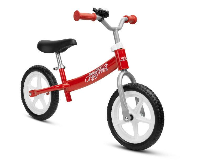 BRASS is a balance bike that will help your child learn to keep balance and will provide many hours of fun walking with parents. Its metal frame is designed to be inverted and to better adjust the height of the saddle and handlebars to the height of the little cyclist. The wheels of the bicycle are made of EVA foam, so that flat tire is not an option. High ride comfort, even on uneven surfaces, provided by the rubber, foam-filled wheels of the balance bike.