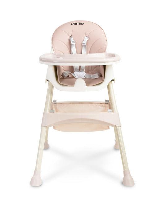 Bill is a light and economical 2in1 high chair. It has all the functionalities that make everyday feeding easier: adjustable double tray, 5-point belts, removable eco-leather upholstery, footrest, fabric basket, non-slip feet. The chair can be easily changed into a low chair by disassembling the lower part of the legs.