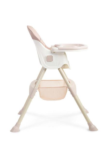 Bill is a light and economical 2in1 high chair. It has all the functionalities that make everyday feeding easier: adjustable double tray, 5-point belts, removable eco-leather upholstery, footrest, fabric basket, non-slip feet. The chair can be easily changed into a low chair by disassembling the lower part of the legs.