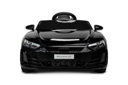 The Audi RS E-Tron GT from Toyz is a unique battery-powered vehicle for children. The design elements of the "adult" model were faithfully reproduced. The V-shaped rear beam of lights, the X-shaped headlamps and the entire body with the dynamic proportions of the GT inspired by sporty dynamics are noteworthy. As befits a real Audi sports car, it has a 4-wheel drive. Comfort and safety of play are ensured by: shock absorbers, EVA foam wheels, eco-leather seat, 3-point belts, slow start and automatic brake.