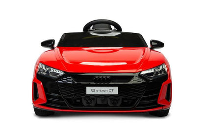 The Audi RS E-Tron GT from Toyz is a unique battery-powered vehicle for children. The design elements of the "adult" model were faithfully reproduced. The V-shaped rear beam of lights, the X-shaped headlamps and the entire body with the dynamic proportions of the GT inspired by sporty dynamics are noteworthy. As befits a real Audi sports car, it has a 4-wheel drive. Comfort and safety of play are ensured by: shock absorbers, EVA foam wheels, eco-leather seat, 3-point belts, slow start and automatic brake.