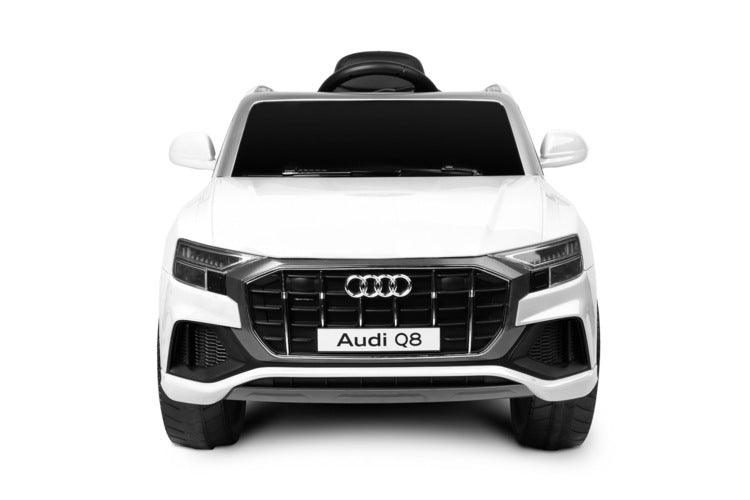 Toyz Audi Q8 is a modern battery ride on that will provide fun for many young drivers. The car will not only provide a lot of fun, but also help in the development of the toddler's motor coordination. The Audi license guarantees high quality and accuracy of reproduction. Toyz Audi Q8 has two 25W engines, a 12V, 4,5Ah battery.