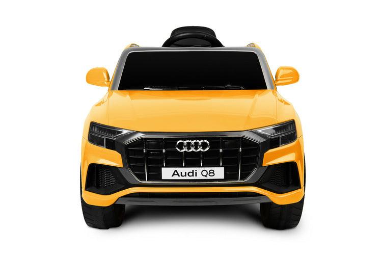 Toyz Audi Q8 is a modern battery ride on that will provide fun for many young drivers. The car will not only provide a lot of fun, but also help in the development of the toddler's motor coordination. The Audi license guarantees high quality and accuracy of reproduction. Toyz Audi Q8 has two 25W engines, a 12V, 4,5Ah battery.