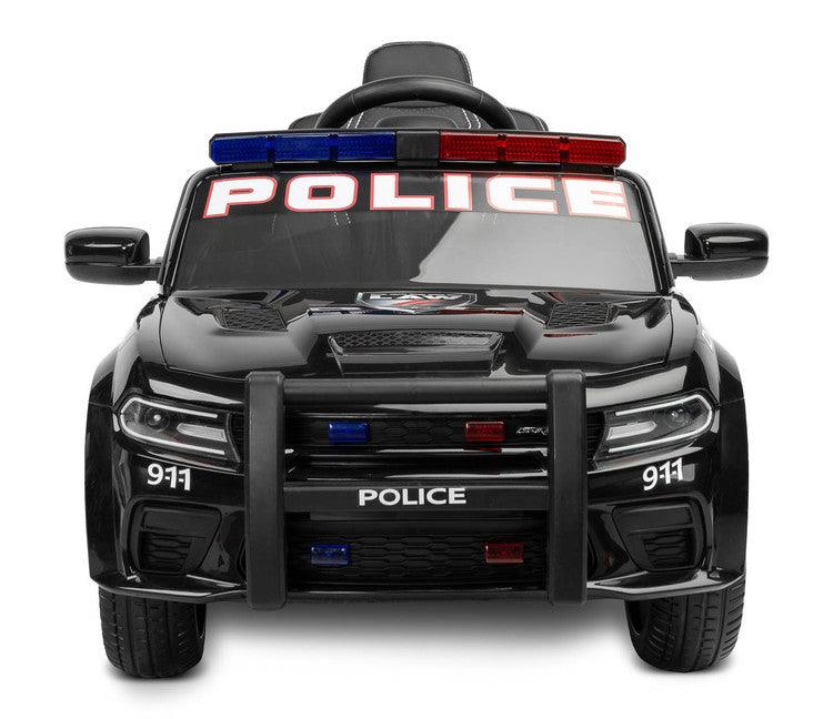 Dodge Charger Police from Toyz is a licensed battery carrier modeled on the iconic American car. The youngest users will be able to feel like American policemen. They will hear the sound of the V8 engine. To go in pursuit, all you have to do is turn on the police lights with a siren with one button. Two powerful 40W motors will help in chasing criminals, and stopping them will be facilitated by a microphone with a megaphone built into the vehicle. Comfort and safety are ensured by EVA foam wheels.