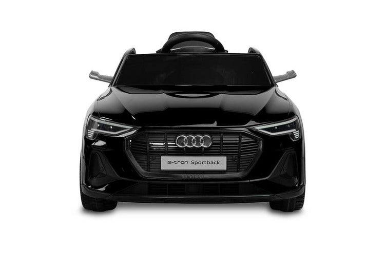 Audi E-tron Sportback is a Toyz licensed battery car that combines elegant design with the dynamism of an electric drive. Modern narrow mirrors and a combined rear light beam. The inner strength of the E-tron Sportback is the all-wheel drive with 45 W motors. They are powered by a 7 Ah battery. Comfort and safety of play are ensured by rear shock absorbers, EVA foam wheels, eco-leather seat, 3-point belts, slow start, two speed modes and an automatic brake.