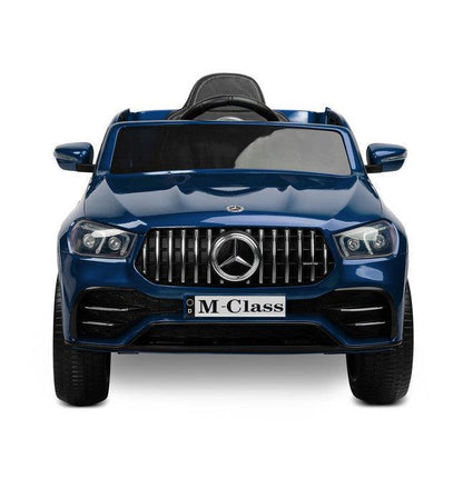 Mercedes W166 is a battery car licensed by Mercedes faithfully reflecting M-class SUVs. LED front and rear lights, eco-leather seat, rear shock absorbers and a unique color make small drivers feel like in a real premium car. Additional fun is added by the 4x4 drive with very powerful 40W engines and EVA foam wheels. Taking care of safe fun, the car is equipped with a lap seat belt, free start and automatic brake. Parents will appreciate the remote control and wheels for easy portability.