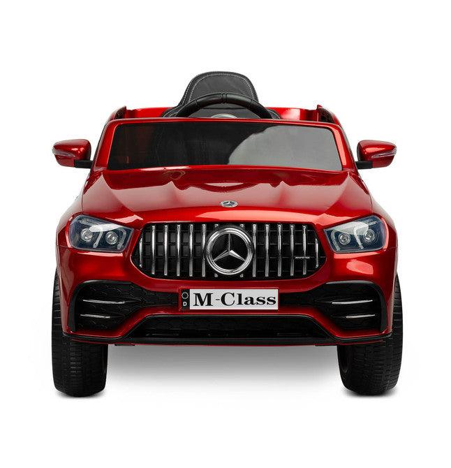 Mercedes W166 is a battery car licensed by Mercedes faithfully reflecting M-class SUVs. LED front and rear lights, eco-leather seat, rear shock absorbers and a unique color make small drivers feel like in a real premium car. Additional fun is added by the 4x4 drive with very powerful 40W engines and EVA foam wheels. Taking care of safe fun, the car is equipped with a lap seat belt, free start and automatic brake. Parents will appreciate the remote control and wheels for easy portability.
