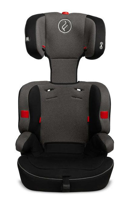 The Falcon Fresh car seat is a universal, safe and budget-friendly car seat in the weight category 9-36 kg (group: 1, 2, 3). It provides a high level of travel comfort. It has a comfortable height-adjustable headrest, 5-point belts with pads, soft and friendly to the touch, removable upholstery and ergonomic armrests. Thanks to its design, it is easy to adjust it to the next weight group. The seat has removable belts and a removable backrest.