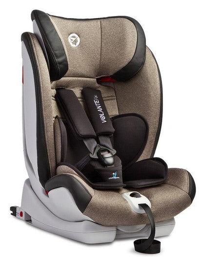 Little passengers to travel with style and high level of safety should be interested in our new, limited edition VolanteFix seat. Proven construction and used the highest quality fabrics to create a unique design. The VolanteFix Limited (9-36 kg) car seat combines high-quality materials and modern solutions, to protect the babies and take care of thier comfort. Therefore, VolanteFix Limited has, among others the function of mounting with car seat belts or ISOFIX + TopTether system.