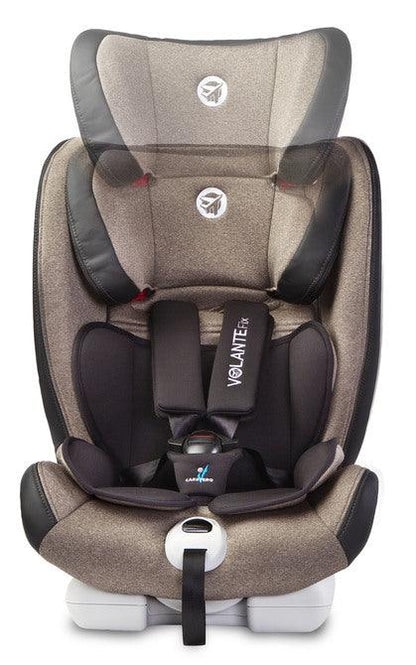 Little passengers to travel with style and high level of safety should be interested in our new, limited edition VolanteFix seat. Proven construction and used the highest quality fabrics to create a unique design. The VolanteFix Limited (9-36 kg) car seat combines high-quality materials and modern solutions, to protect the babies and take care of thier comfort. Therefore, VolanteFix Limited has, among others the function of mounting with car seat belts or ISOFIX + TopTether system.