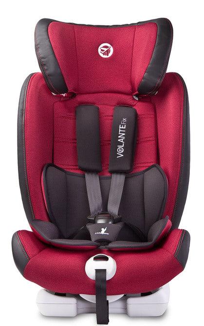 Little passengers to travel with style and high level of safety should be interested in our new, limited edition VolanteFix seat. Proven construction and used the highest quality fabrics to create a unique design. The VolanteFix Limited (9-36 kg) car seat combines high-quality materials and modern solutions, to protect the babies and take care of thier comfort. Therefore, VolanteFix Limited has, among others the function of mounting with car seat belts or ISOFIX + TopTether system.