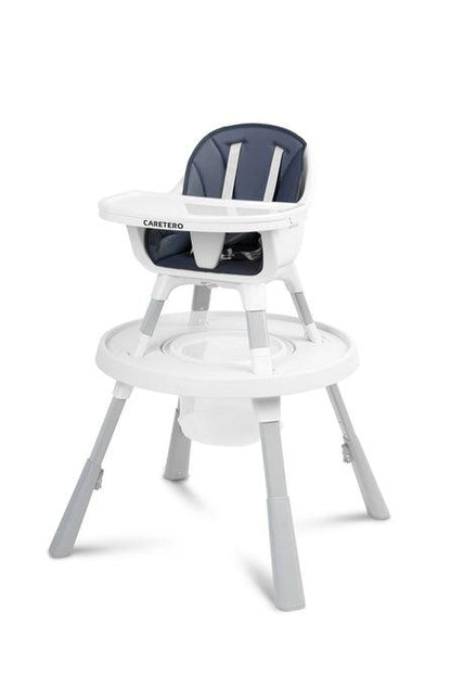 Velmo is a high chair that combines modern style with functionality. Thanks to their simple design, they can be quickly adapted to the needs of the child. With a few movements (without removing the legs) it turns from a high chair into a stylish chair + table set. Velmo is made of high quality materials, which makes it durable and safe. The Velmo feeding chair is intended for children who can sit up unaided, aged from 6 months to approx. 3-4 years, weighing up to 15 kg.