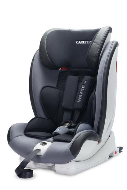 The VolanteFix seat is the embodiment of our philosophy. This universal, great looking car seat will serve the baby for years. It was made to protect the child and ensure that every travel is comfortable and enjoyable. That’s why VolanteFix conjoins high quality materials and modern solutions with perfect craftsmanship. The biggest advantages of seat are: installation with ISOFIX and TopTether or with 3-point car seat belts, adjustable headrest and backrest, usability of the 5-point harness up to 25kg.
