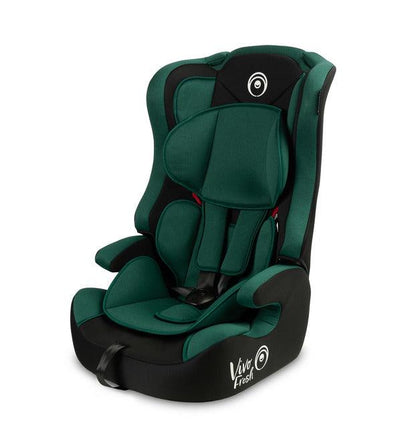 The Vivo Fresh car seat is a comfortable universal car seat in the weight category 9-36 kg (group: 1, 2, 3). The comfortable, spacious seat can be used as a seat without backrest for the oldest children. It provides adequate comfort and safety at every stage of the child's development. Vivo Fresh is lightweight and easy to assemble.