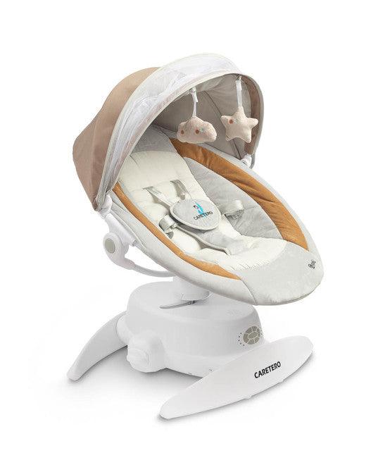 OPTI is a revolutionary baby rocker that provides exceptional child comfort. With the needs and safety of the child in mind, the CARETERO brand introduces a modern device that offers three operating modes and the ability to fully control the sitting position for maximum relaxation and pleasure. The rocker can be operated remotely using a remote control.