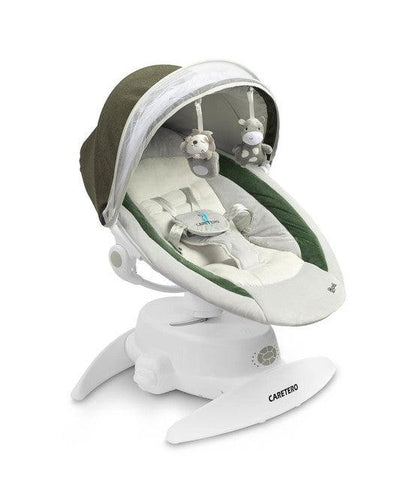 OPTI is a revolutionary baby rocker that provides exceptional child comfort. With the needs and safety of the child in mind, the CARETERO brand introduces a modern device that offers three operating modes and the ability to fully control the sitting position for maximum relaxation and pleasure. The rocker can be operated remotely using a remote control.