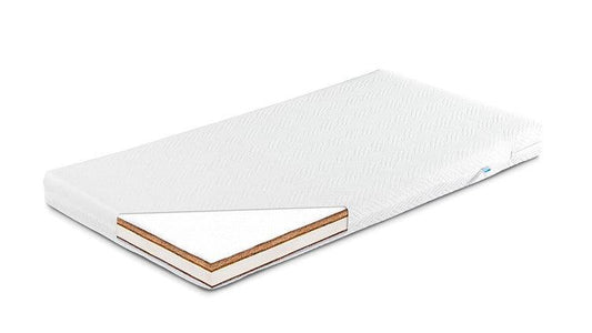 Classic 120 x 60 Coconut-Foam-Coconut Mattress is a perfect choice for parents who are looking for comfortable and durable mattress at affordable price. Thanks to its layered structure (2 layers of coconut mat in combination with polyurethane foam) and the thickness of 8 cm, it provides comfortable and restful sleep. Soft cover is extremely durable and may be removed and washed easily when it gets dirty.